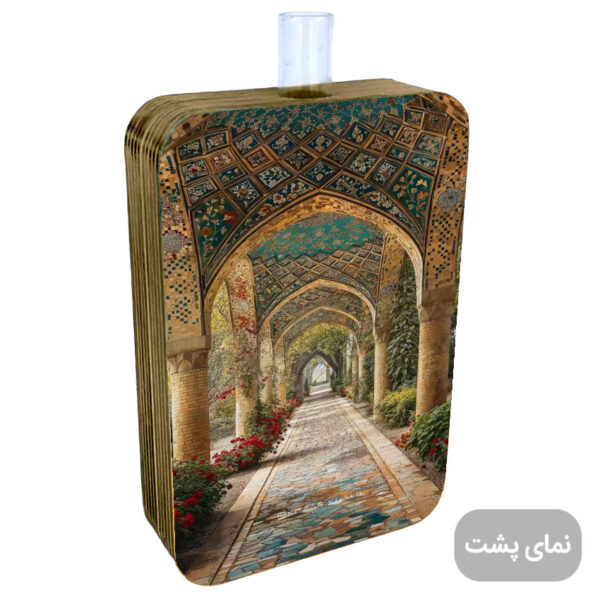 گلدان چوبی