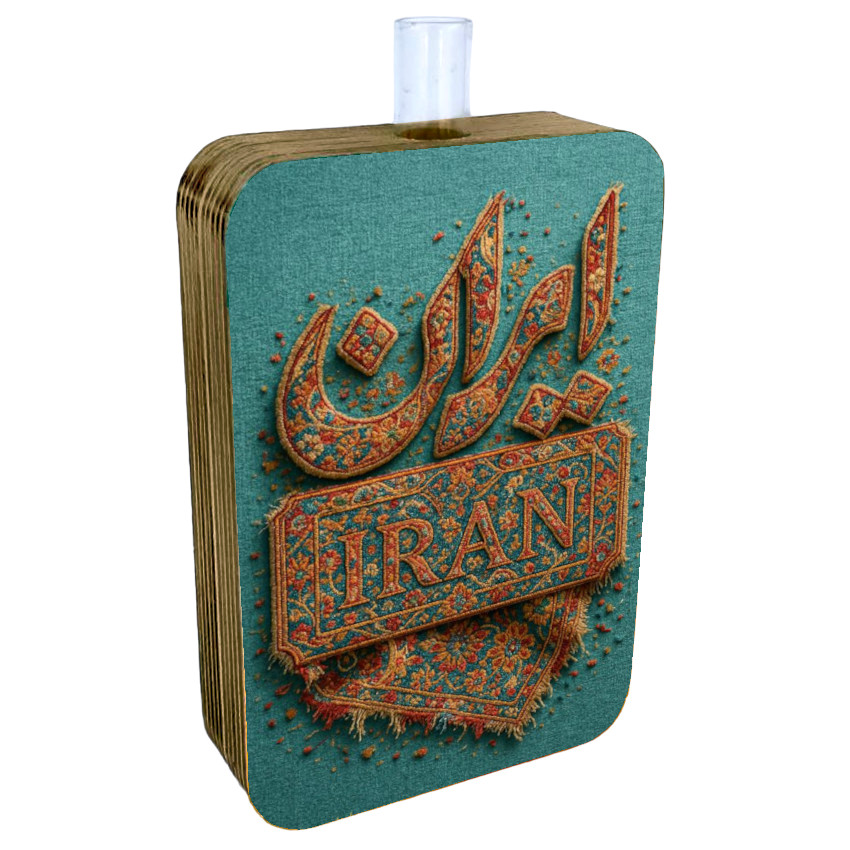 گلدان چوبی