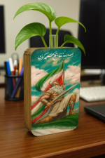 گلدان چوبی