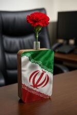 گلدان چوبی
