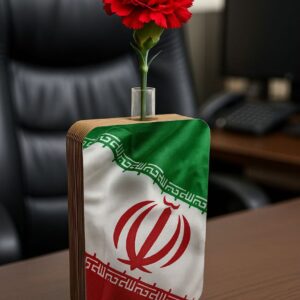 گلدان چوبی