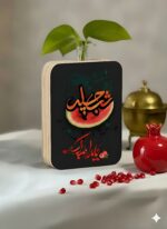 گلدان چوبی