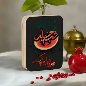 گلدان چوبی