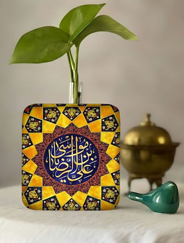 گلدان چوبی