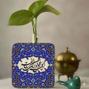 گلدان چوبی