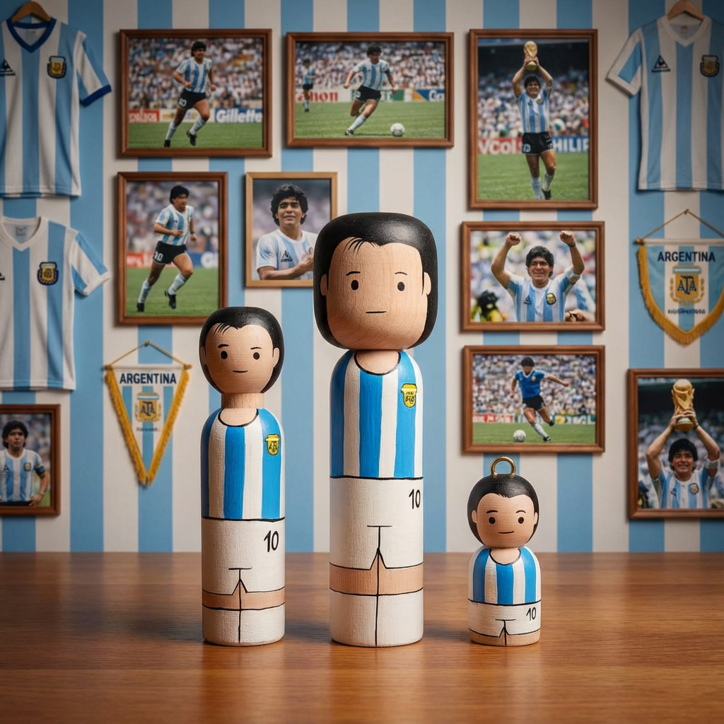 Untitled198 عروسک مارادونا