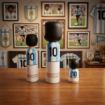 عروسک چوبی مارادونا