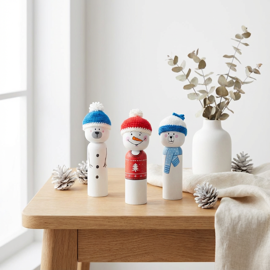 عروسک آدم برفی