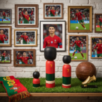 عروسک چوبی رونالدو